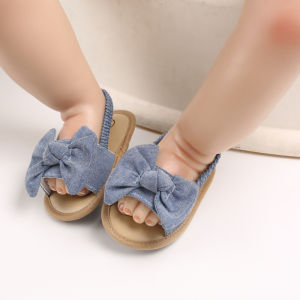 Toddler Baby Girls Big Bowknot Sandals Summer Beach Shoes Infant Baby Shoes