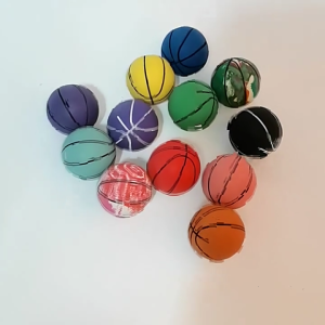 Mini Basketball Stress Ball Small Soft Rubber Basketball Squeeze Ball Anxiety Stress Relief Party School Classroom Decor