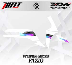 Striping Fazio - Stiker Transparan Fazio Carbon (Sudah Terpotong)