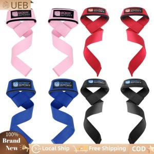[Ueb Flagship Shop]4 Pairs Weight Lifting Training Wrap Non Slip Gym Workout Strap Protective Wrist Support Strap for Strength Training
