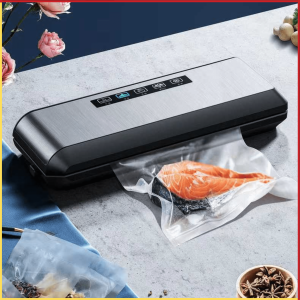 PROMO TERBARU 4 in 1 Portable penyegel vakum makanan Otomatis Basah dan Kering Food Vacuum Sealer preservation sealing machine Free 10pcs Vacuum bagus