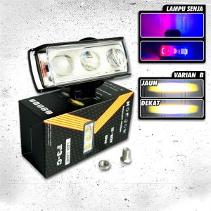 LAMPU TEMBAK / SOROT MODEL SQL 3 MATA LAMPU SOROT CREE ANGEL EYE 3 MATA 3 EYE LAMPU TEMBAK LAMPU SOROT 3 MATA LED CREE HIGHT LOW JAUG DEKAT / WATERPROFF SUDAH INCLUDE BAUT + BREKET PLUS SENJA BIRU UNIVERSAL MOTOR DOBBLE FLASH SUPER TERANG QUALITY MOSCOW
