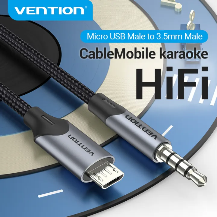 Vention Micro usb to 5mm jack Micro USB Audio Cable Audio