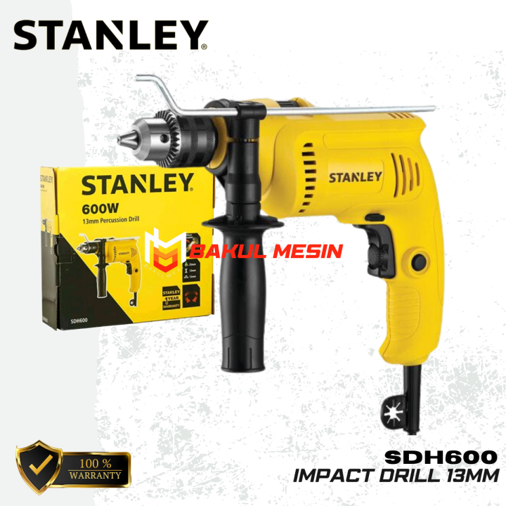 STANLEY SDH600 Impact Drill Bor Impact Listrik 13mm 600W Lazada