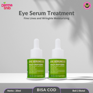 [Promo 3 Botol] Dermathib Eye Serum Multi Peptides With Ceramide Bantu Menyamarkan Garis Disekitar Mata
