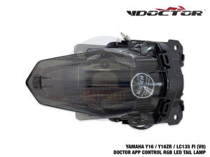 Y16 LC135 FI V8 135LC DOCTOR APP CONTROL RGB LED 256 MODE TAIL LAMP LAMPU BELAKANG EKOR TAILLIGHT