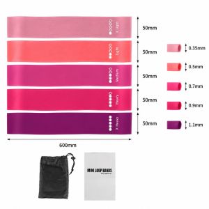 Universal Hip Resistance Bands Elastic Yoga Squat Band For Buttock Leg Training Workout