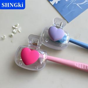 [COD] 🔥🔥🔥SHNGki 2 cái kẹp bàn chải đánh răng hình trái tim hộp đựng đầu bàn chải đánh răng chống bụi du lịch cầm tay nắp bảo vệ bàn chải đánh răng