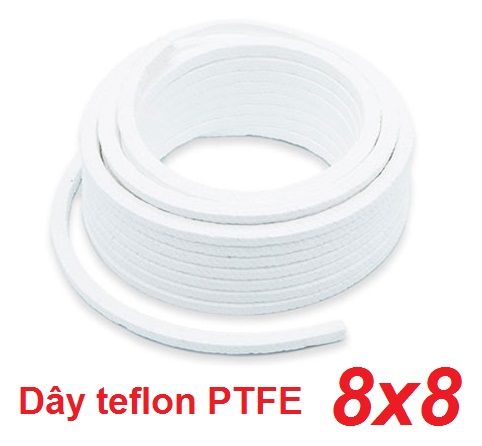 Dây teflon / Dây tết chèn teflon PTFE 8mm | Lazada.vn