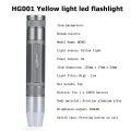 Haixnfire HG001 Handheld Portable Gem Torch Professional Jade LED Flashlight for Gemstone Appraisal. 