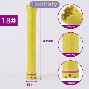 Heabety  Kỹ thuật số Perm que 140mm 24V cho pháp tóc lượn sóng Chuyên Nghiệp Nhiệt điều chỉnh nhanh chóng quăn Salon công cụ