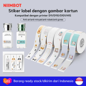 Kertas Label Penanda Kunci untuk Mesin Label NIIMBOT D11/D110/D101/H1S Label Kunci Termal Berkualitas Tinggi dan Ramah Lingkungan