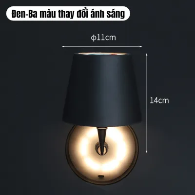 Creative Touch LED Chai Rượu Đèn Bình Trang Trí Bàn Đèn Bar Club Cafe Khách Sạn Trang Chủ Có Thể Sạc Đèn Đêm Môi Trường