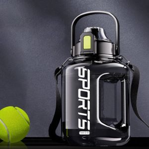 PANG8 1.8L/3L Sports Water Bottle Large Capacity Handle Travel Bottles Drinking Bottles Lid Men Water Kettle Hiking