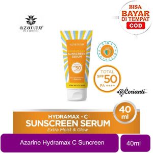 AZARINE Hydramax-C Sunscreen Serum SPF50 PA++ 40ML Cerianti Lynn Design