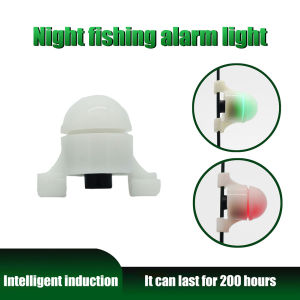 Fishing Alarm for Sea Rods Plastic Bite Indicator Light Alarm for Day and Night Fishing with High Sensitivity