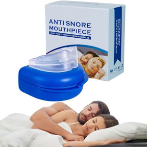 😴 Medical Grade Adjustable Anti-Snore Mouth Guard / Bruxism Night Teeth Grinding Guard / Comfortable Fit For Bruxism Users / Oral Care Dental Night Guard / Medical Grade Material. Anti-snoring mouthguard adjustable for nighttime use.