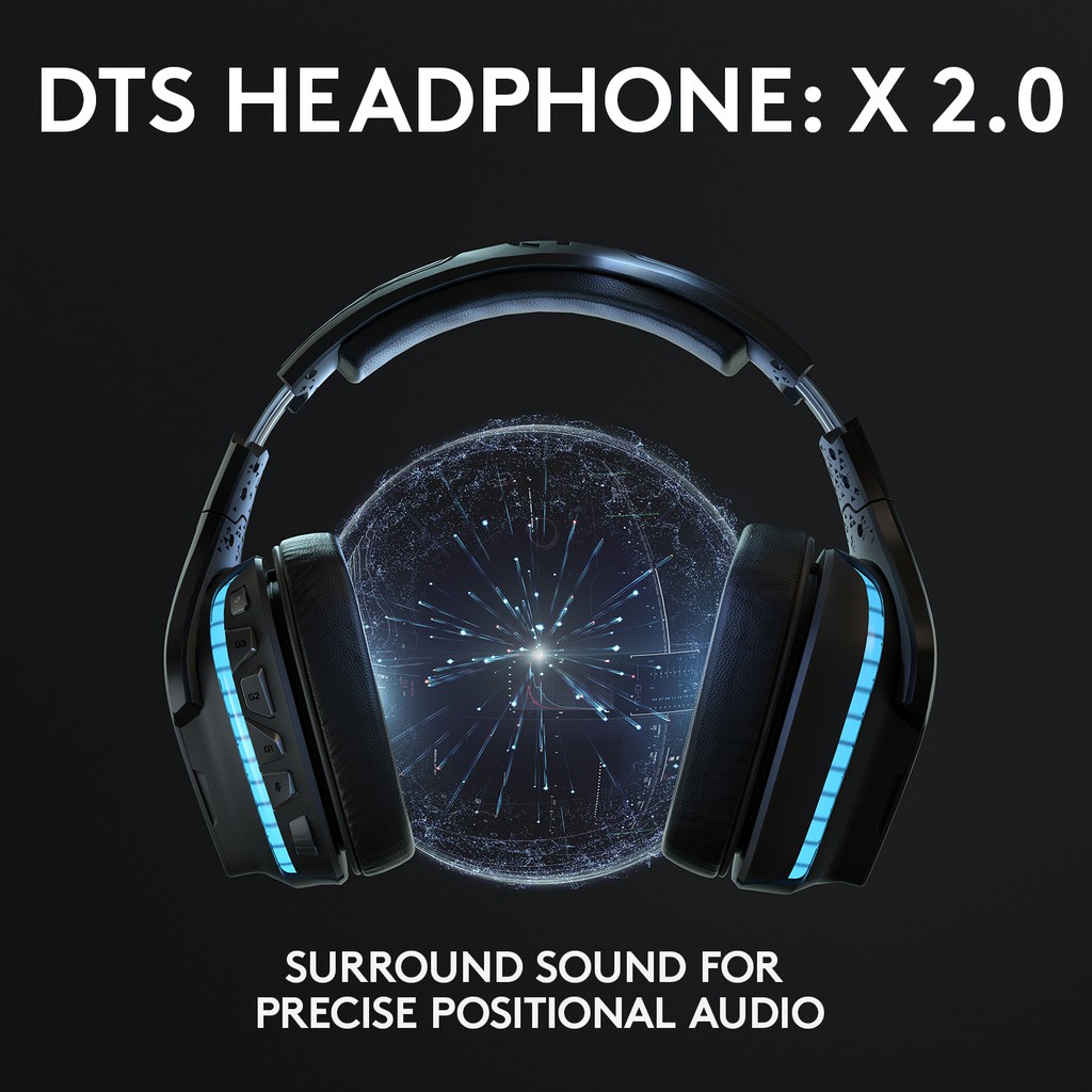 Logitech Gaming Headset G633s 7.1 Lightsync 7.1 Dolby Surround Sound for PC, Xbox One and PS4