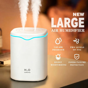 2L Humidifier Air Purifier Diffuser Humidifer for Aroma in Office Home Car Night Light LED