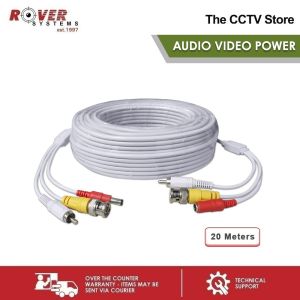 Endura 20 meters Audio Video and Power CCTV Cable