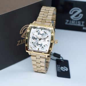 JAM TANGAN ZIRIST ORIGINAL JAM TANGAN ANTI AIR RANTAI STAINLESS MODEL MEWAH ELEGAN TANGGAL AKTIF JAM TANGAN TERBARU COD