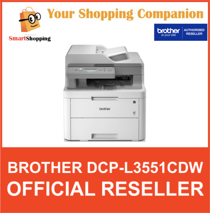 (Original) Brother DCPL3551CDW Auto 2sided A4 Colour Laser Printer