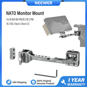 NEEWER GA021 NATO Monitor Mount for RS Gimbal 360° Rotatable Field Monitor Holder with NATO Clamp for DJI RS4 RS4 PRO RS 3 RS 3 PRO RS 2 RSC 2 Ronin-S Ronin-SC