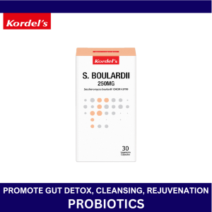 [Spend RM500 and receive an extra gift] Kordels Saccharomyces Boulardii Probiotic CNCM I-3799 for Gut Health Diarrhea Relief IBS Support Immunity and Digestion S.Boulardii 250mg S. Boulardii