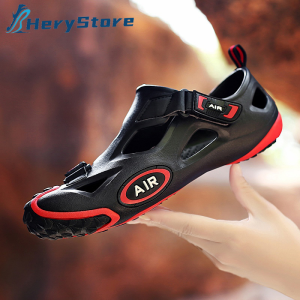 Hery Ready Stock Lucky Sports Mountain Bike Shoes Cycling Shoes Men And Women Hole Sandals