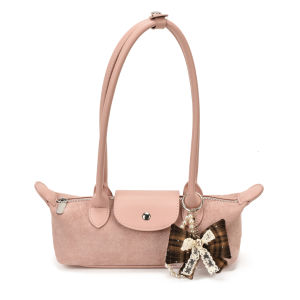 2026 New French Autumn Niche High End Long Handle Baguette Bag Shoulder Crossbody Underarm Handbag For Women
