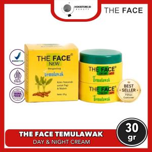 THE FACE New Temulawak Krim Pencerah Pagi & Malam isi 2pcs 30gr BPOM Beauty Whitening Cream