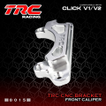 TRC Racing CNC Brake Caliper 2 POT Bracket Only For Honda Click v1 v2 v3 8015. 