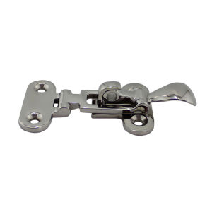 2 PCS Deck Lock Hasp 316 Stainless Steel Lockable Hold Down Clamp Latch Fastener Mirror Polish For Marine Boat