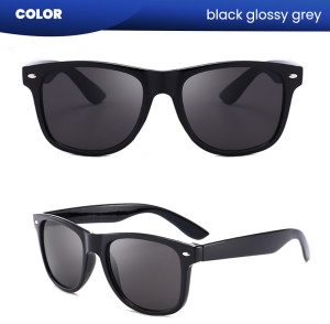 IOOI Eyewear -  Kacamata Hitam Kotak Segi Empat Sunglasses UV Protection Pria Wanita 2140