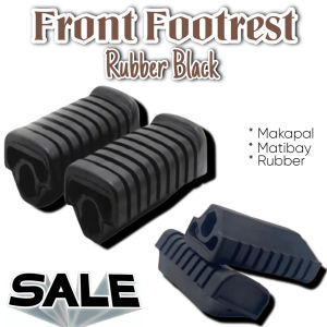 RUSI DL 110 - 125 - ML Motorcycle Front Rubber Black | high Quality 1pair!