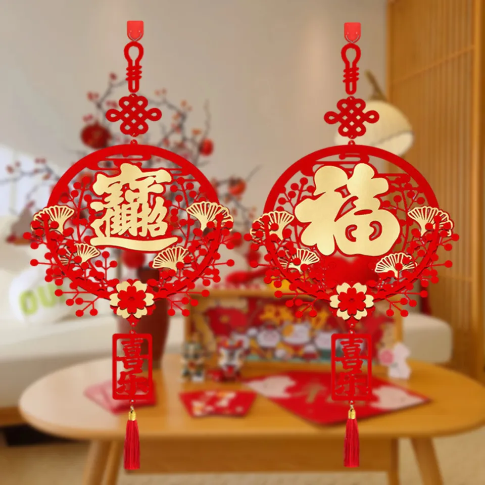 Chinese New Year Decorations 2024 Dragon Year Hanging Ornament