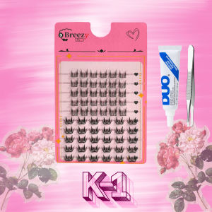BULU MATA PALSU DOUYIN 5 PASANG 3D EKSTENSION BULU MATA FAIRY PRINCESS EYELASH
