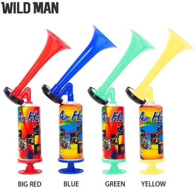 Soccer Air Cheering Horn with Loud Voice Mini Handpush Pump Air Horn for Boating Sports Events Birth