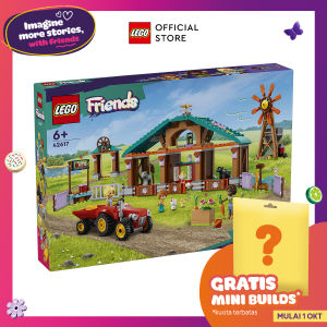 LEGO Friends 42617 Farm Animal Sanctuary (489 Pieces) Mainan Anak Perempuan Building Block Toys