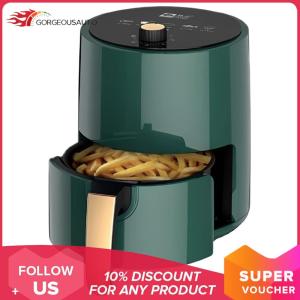 Square Airfryer Oven with 360  Hot Air Circulation Intelligent Automatic Air Fryer Timer and Auto Shut-off Ideal for Small Spaces