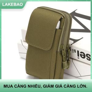 【LAKEBAO】 Người Đàn Ông Của Eo Túi Nylon Xách Tay Bền Đồng Xu Ví Thời Trang Và Linh Hoạt Giản Dị Điện Thoại Di Động Túi Túi Nhỏ Ngoài Trời Túi Nhỏ