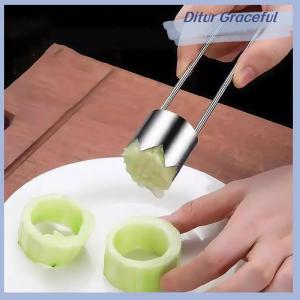Ditur Thép không gỉ trái cây lõi Remover Apple Lê Ớt chuông pitter extractor công cụ đa năng Rau lõi puller tiện ích nhà bếp