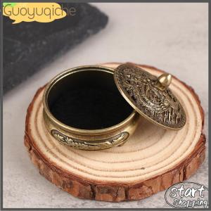 【Guoyuqiche】🔥🔥🔥 เครื่องหอมธูปเครื่องหอมเครื่องหอมดอกบัวธูปไม้จันทน์ทำจากโลหะผสมของตกแต่งบ้านสำนักงานบ้าน