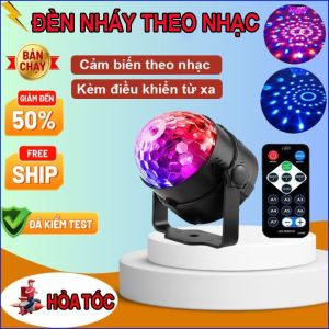 Đèn LAZER 7 Mắt Cảm Ứng Nháy Theo Nhạc Thế Hệ Mới dùng trong vũ trường cao cấp