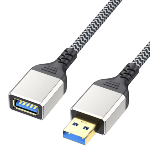 50cm đến 5M USB 3.0 Cáp nối dây 5gbps Tốc độ nhanh truyền dữ liệu và dây nguồn sạc cho thiết bị USB Đen