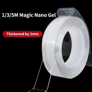 1/3/5M Clear Multifunction Nano Tape Strongly Sticky Double-Sided Adhesive Tape Traceless Strips