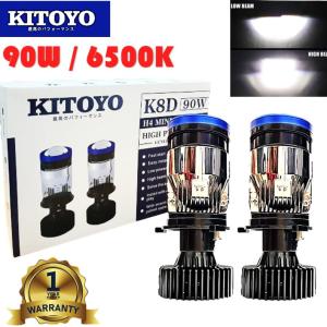 TOYOTA VIOS 2013 - 2018 (NON-PROJECTOR TYPE) LED Headlight Lampu LED Kereta Car LED Mini Projector H4 LED 6000K 90W