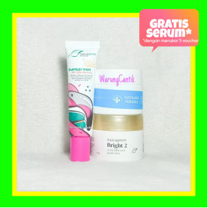 Naavagreen Paket Krim Glowing 1 dr Fredi Setyawan Ori Skin Care Pencerah Wajah (Bright2 NGW2 Suntube)