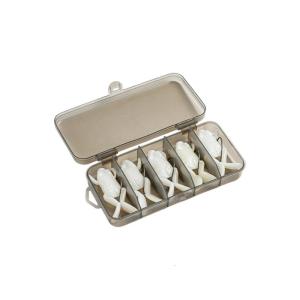 5pcs Soft Frogs Baits for Saltwater Fishing Frogs Topwater Frogs Lures Set 3.7cm/4.7cm Swimbait with Hook