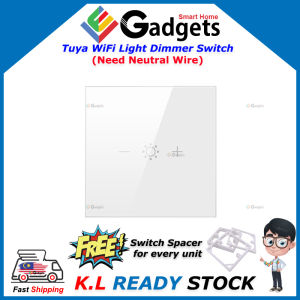 Tuya Smart Switch Wifi Dimmer Switch Light Led Lamp CFL Bulb Brightness works with Smart Life Google Home Alexa